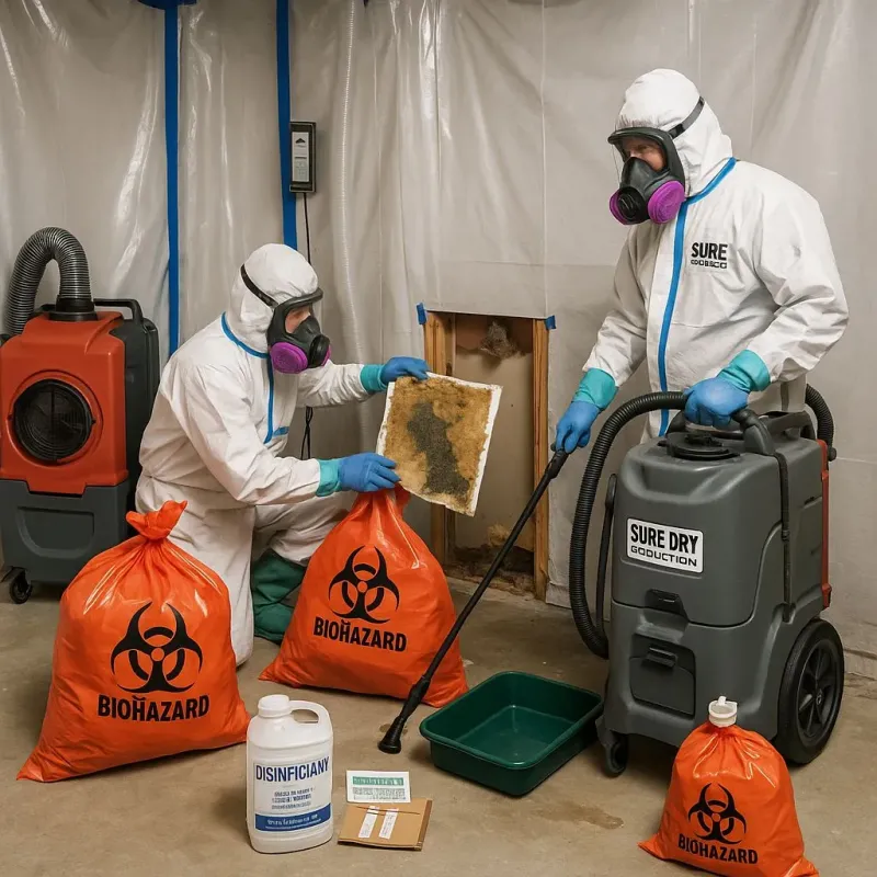 Contaminated Water Handling Protocols process in Running Springs, CA