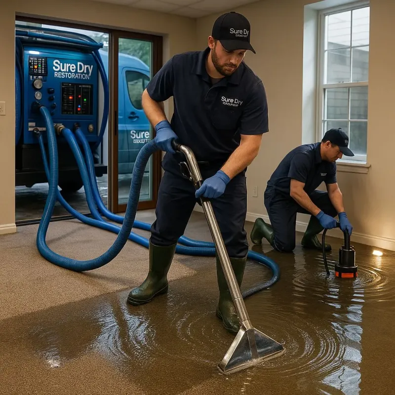 Water Extraction and Removal process in Running Springs, CA